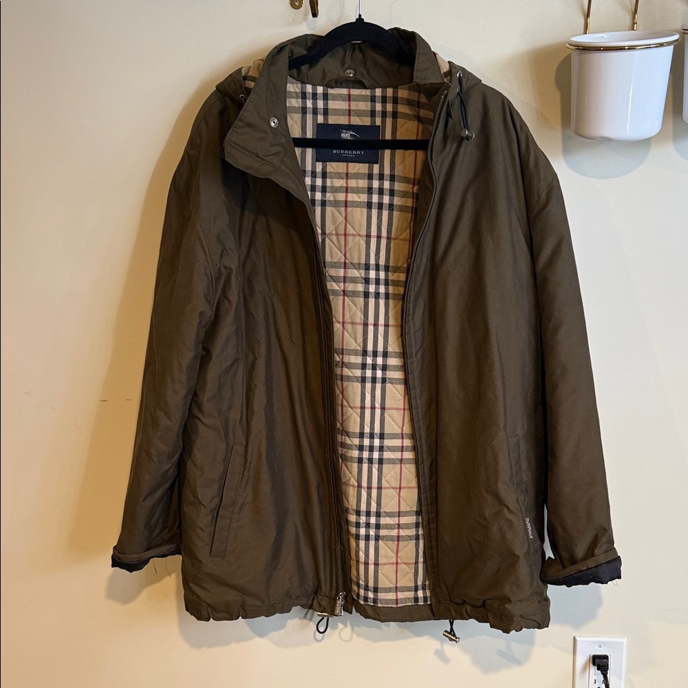 Authentic Burberry Insulated Coat